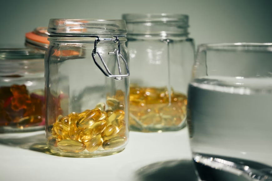 Assunzione regolare di vitamine e integratori per la salute maschile